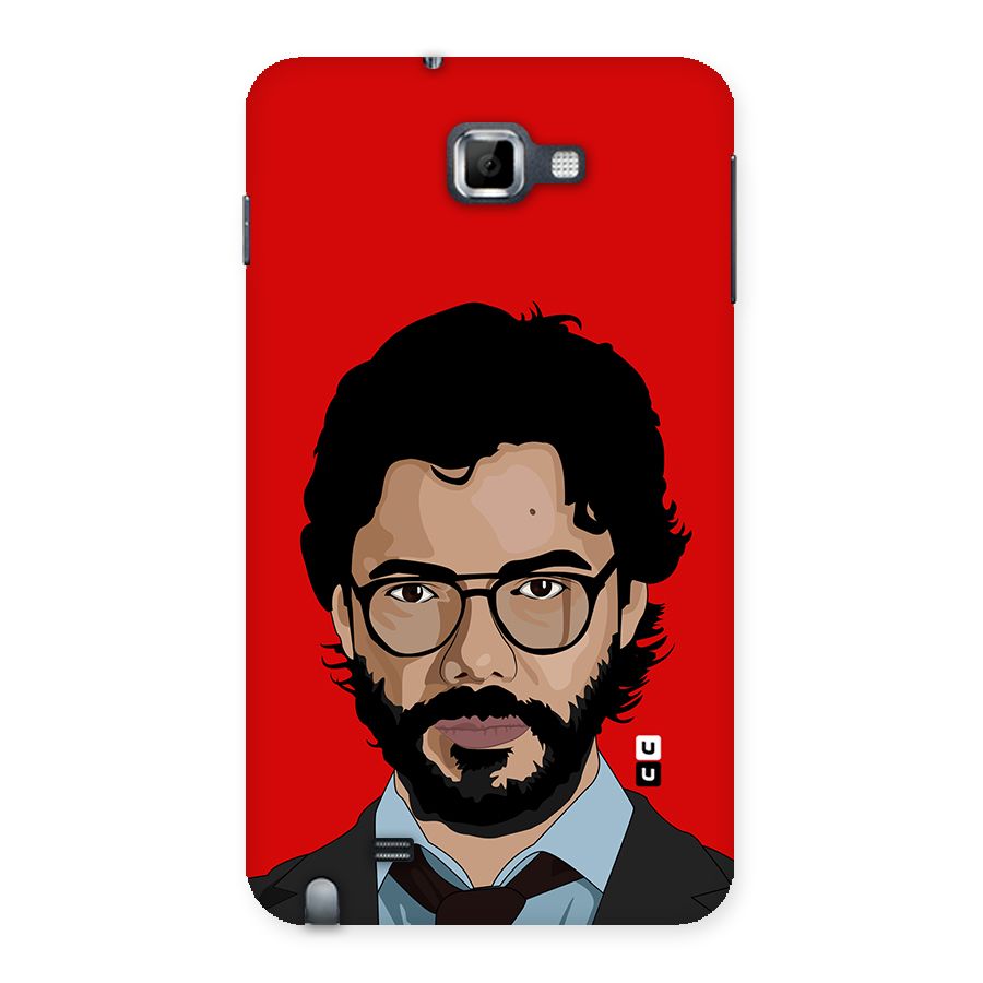 The Professor Illustration Art Back Case for Galaxy Note