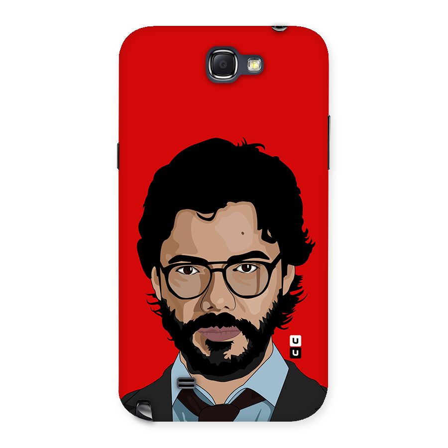 The Professor Illustration Art Back Case for Galaxy Note 2