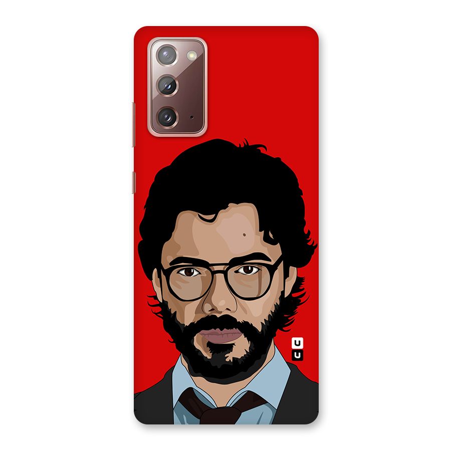 The Professor Illustration Art Back Case for Galaxy Note 20