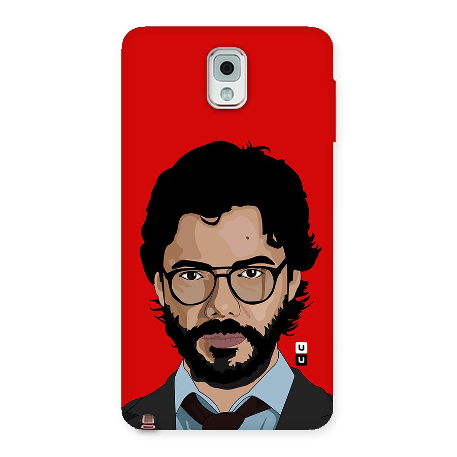 The Professor Illustration Art Back Case for Galaxy Note 3