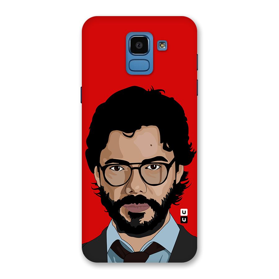 The Professor Illustration Art Back Case for Galaxy On6
