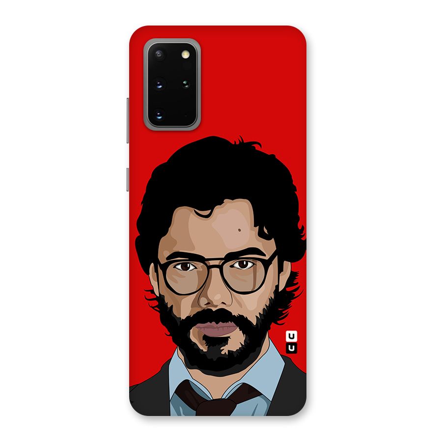 The Professor Illustration Art Back Case for Galaxy S20 Plus