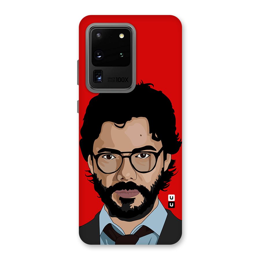 The Professor Illustration Art Back Case for Galaxy S20 Ultra