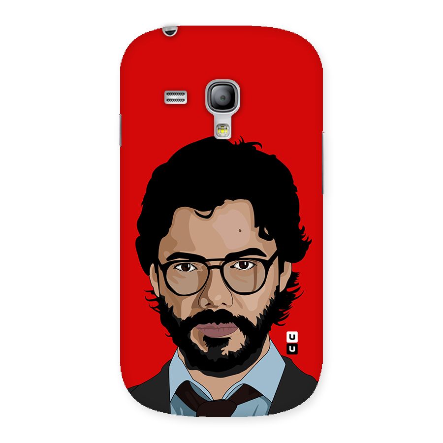 The Professor Illustration Art Back Case for Galaxy S3 Mini