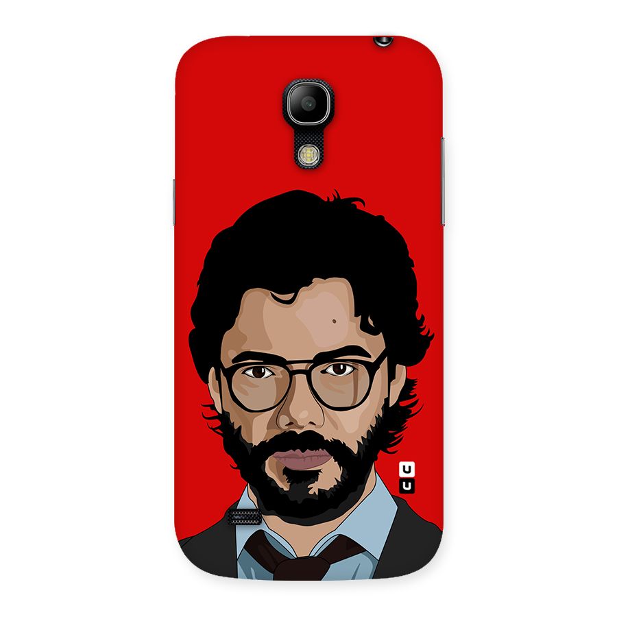 The Professor Illustration Art Back Case for Galaxy S4 Mini