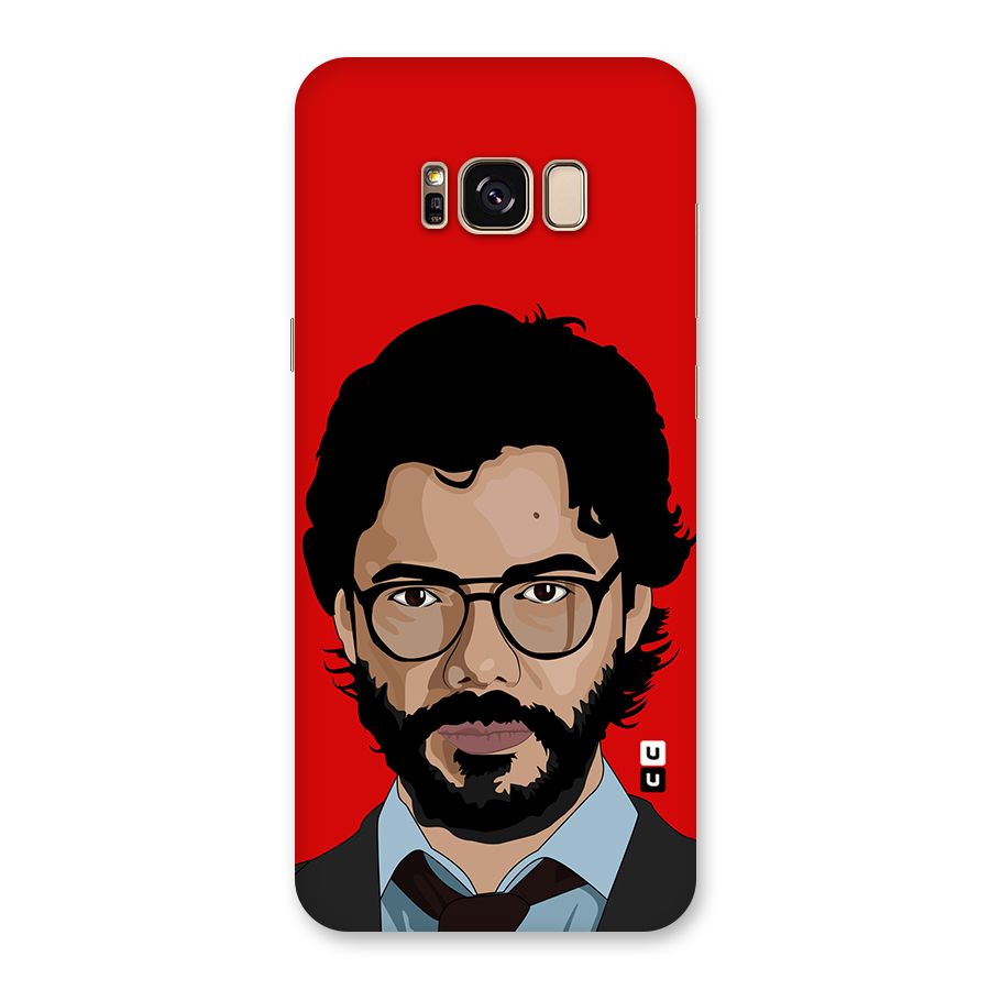The Professor Illustration Art Back Case for Galaxy S8 Plus