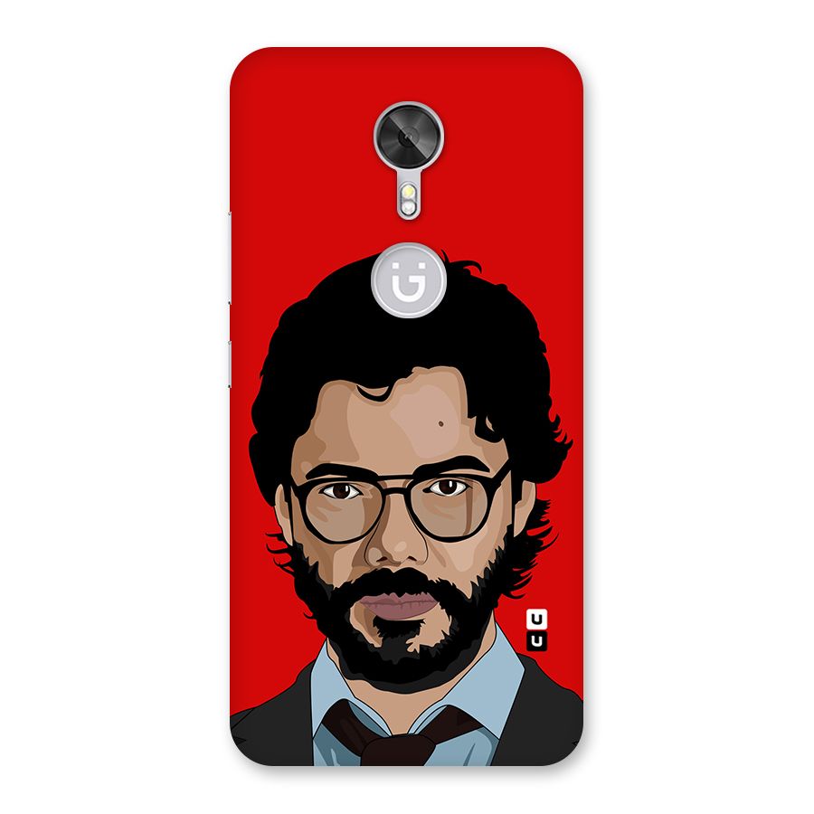 The Professor Illustration Art Back Case for Gionee A1