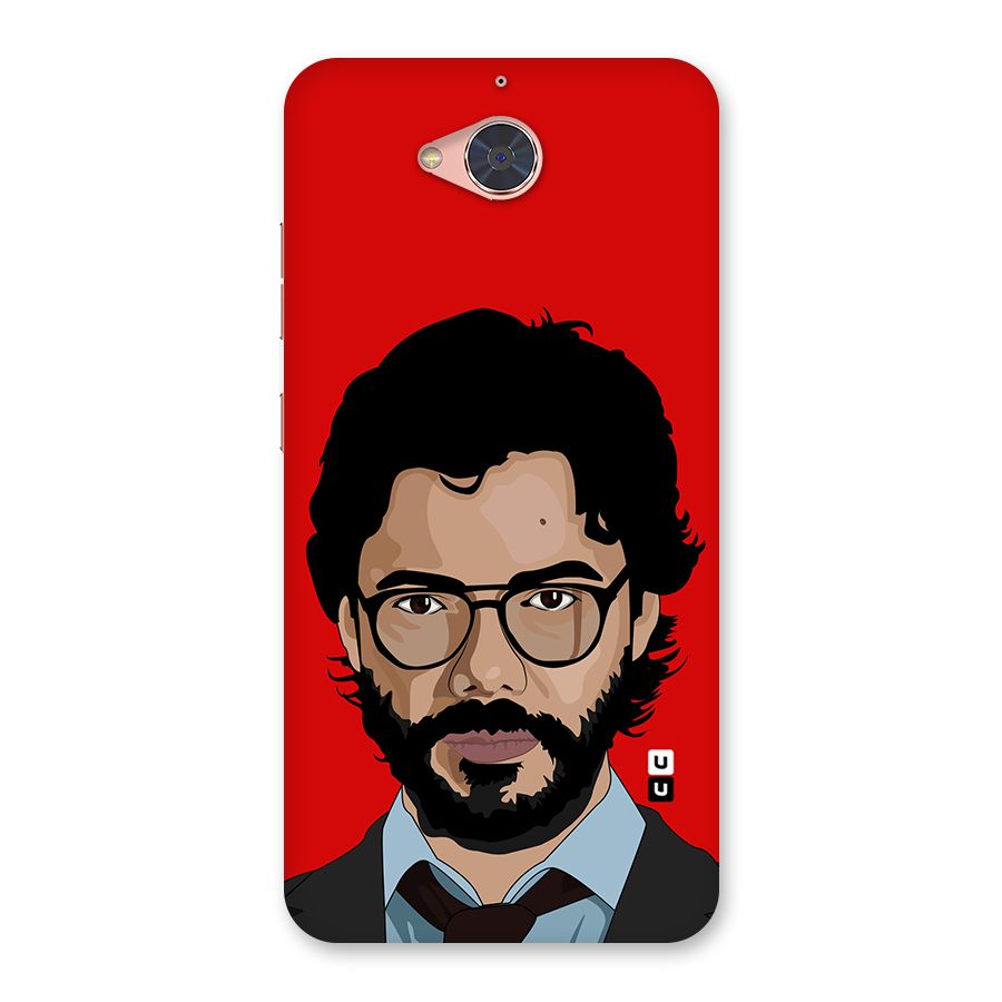 The Professor Illustration Art Back Case for Gionee S6 Pro