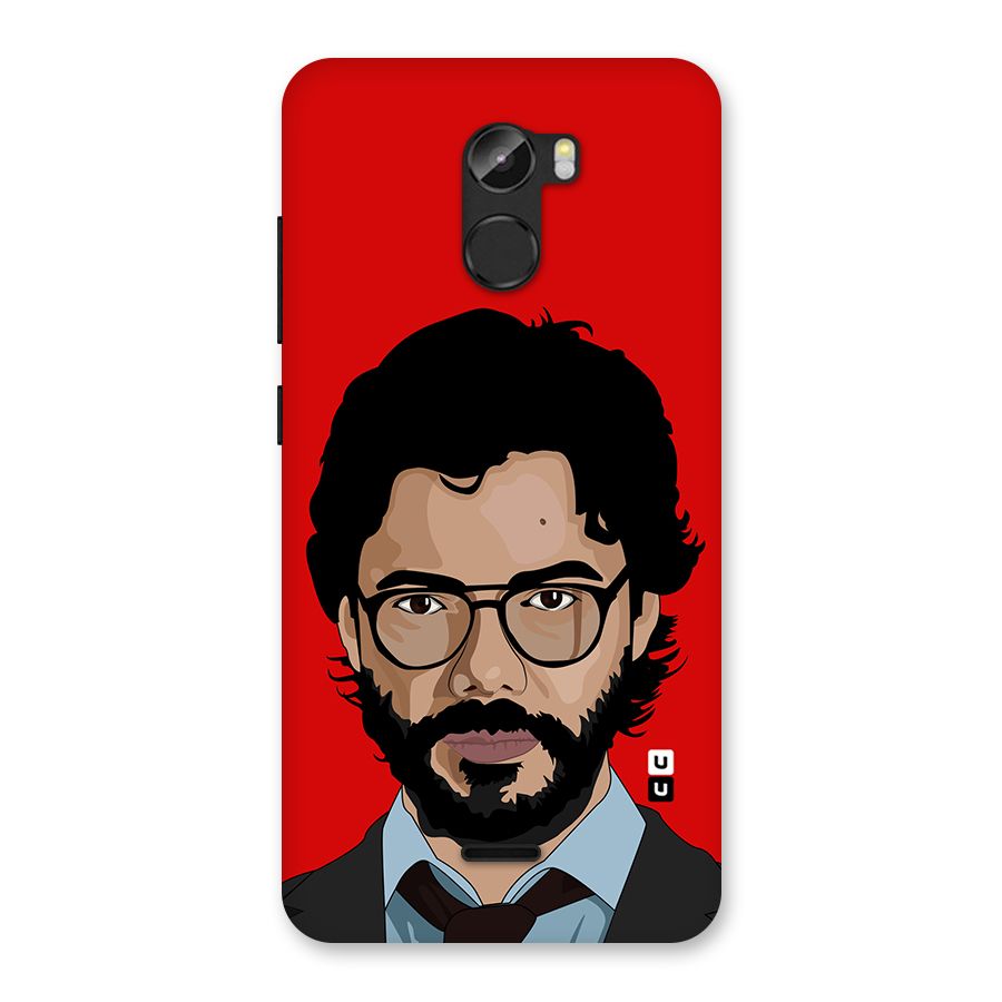 The Professor Illustration Art Back Case for Gionee X1
