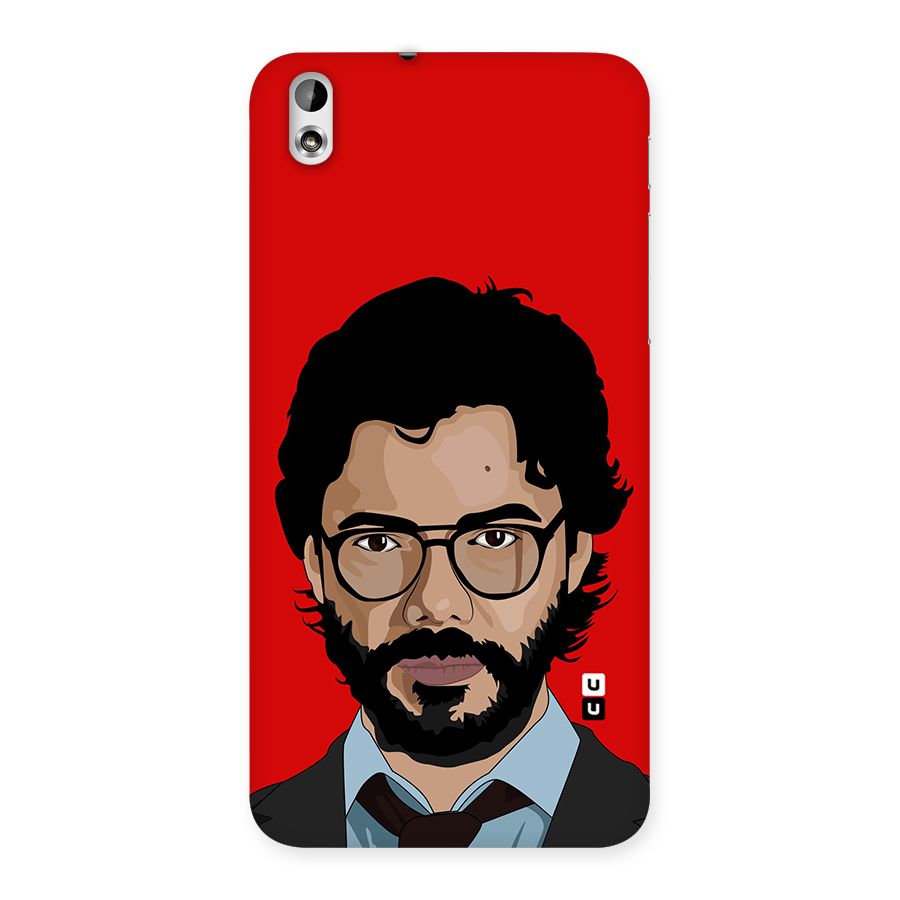 The Professor Illustration Art Back Case for HTC Desire 816g