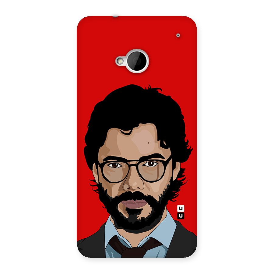 The Professor Illustration Art Back Case for HTC One M7