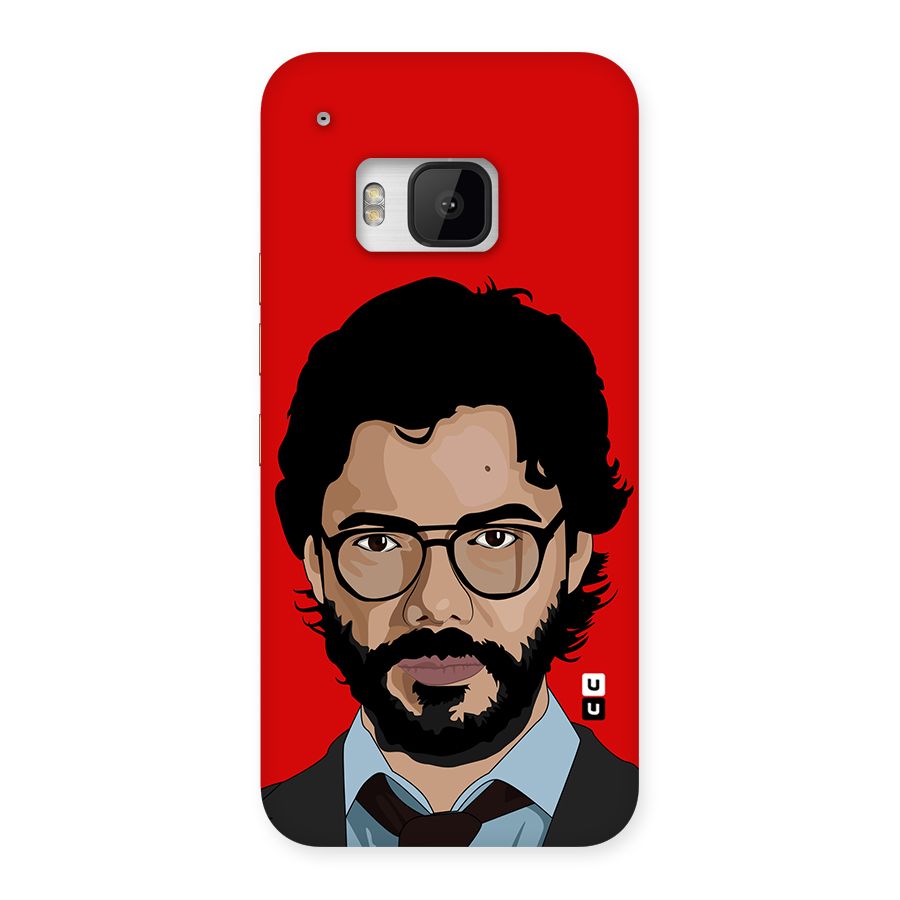 The Professor Illustration Art Back Case for HTC One M9