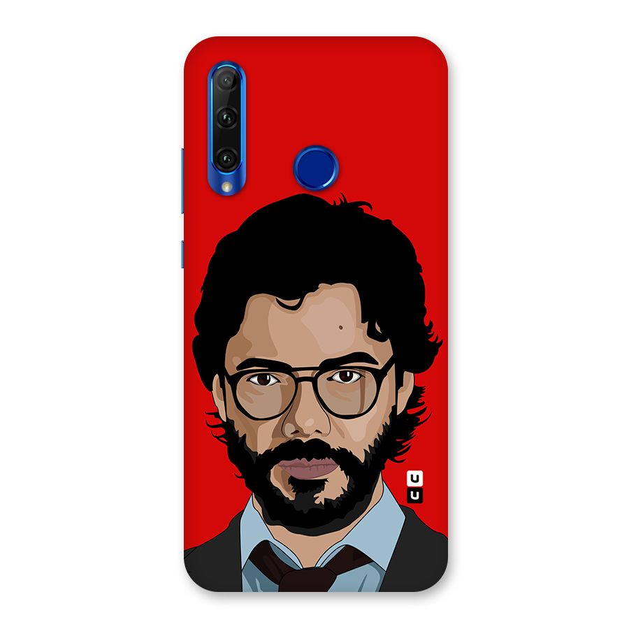 The Professor Illustration Art Back Case for Honor 20i