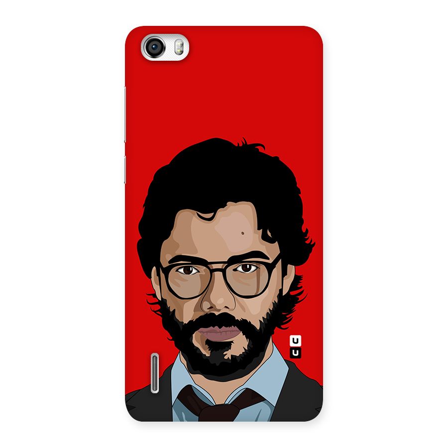 The Professor Illustration Art Back Case for Honor 6
