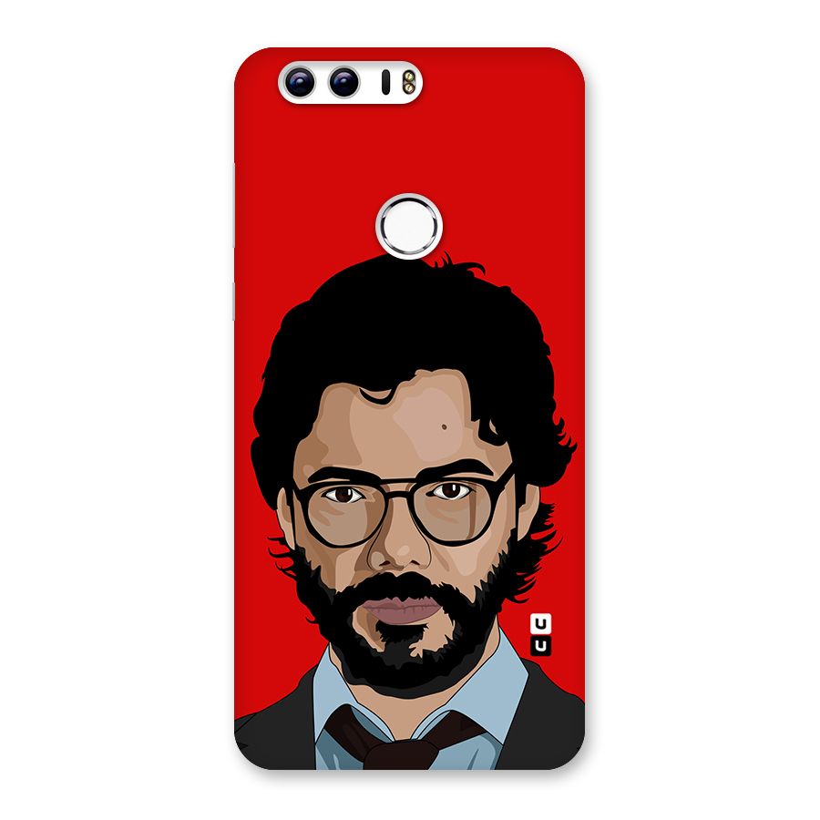 The Professor Illustration Art Back Case for Honor 8