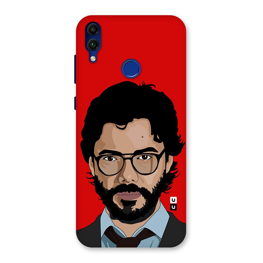The Professor Illustration Art Back Case for Honor 8C