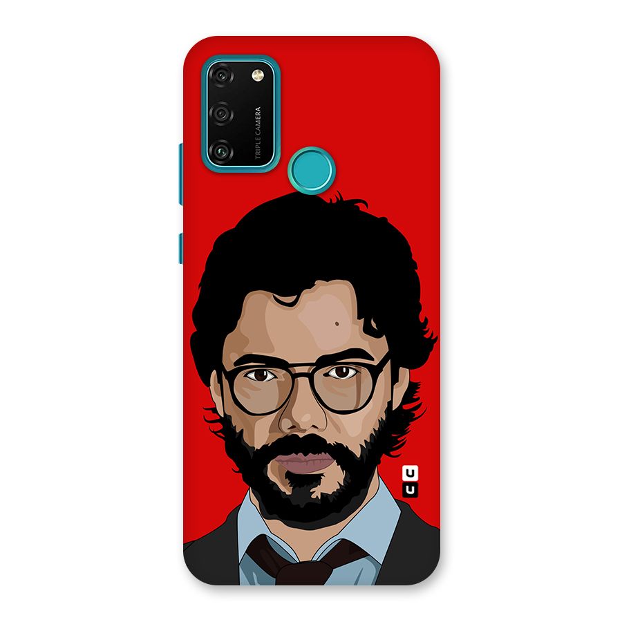 The Professor Illustration Art Back Case for Honor 9A