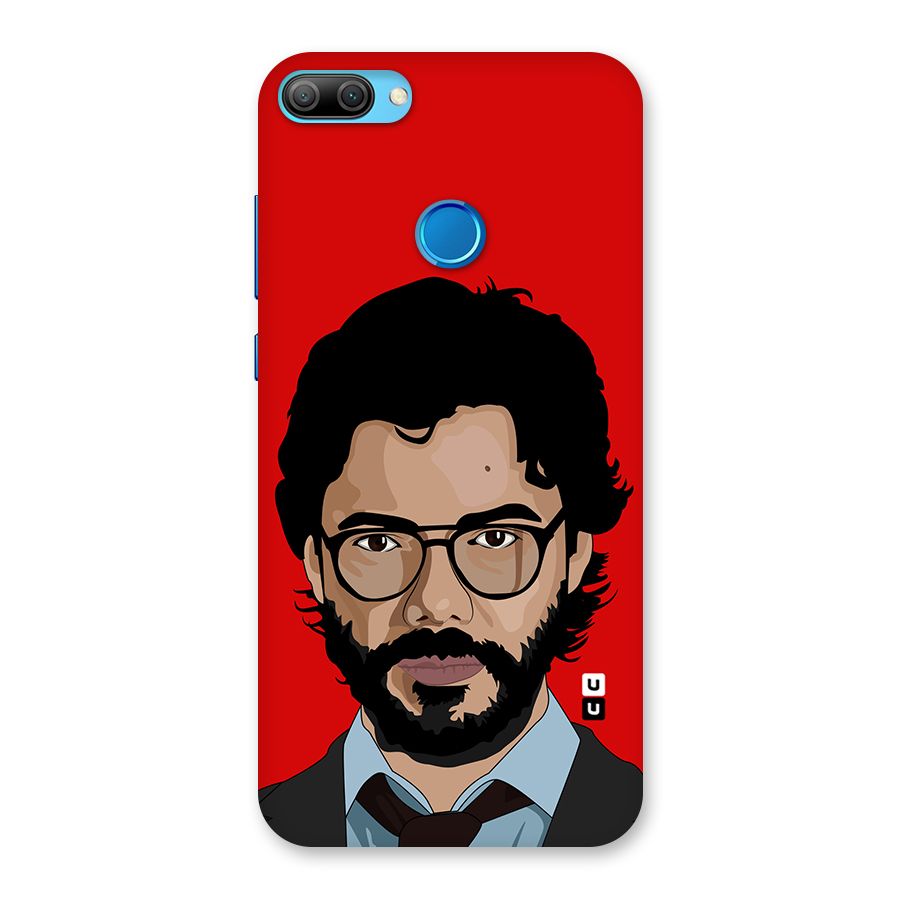 The Professor Illustration Art Back Case for Honor 9N
