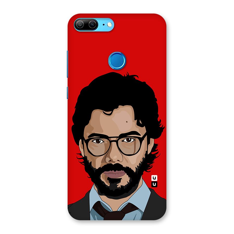 The Professor Illustration Art Back Case for Honor 9 Lite