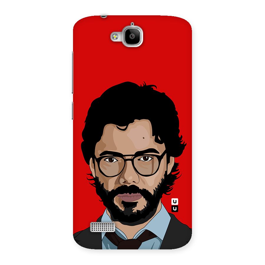 The Professor Illustration Art Back Case for Honor Holly