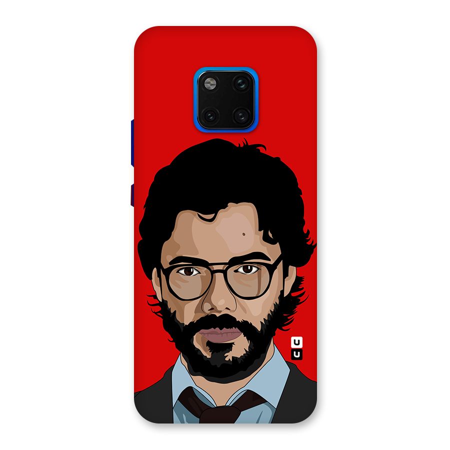The Professor Illustration Art Back Case for Huawei Mate 20 Pro