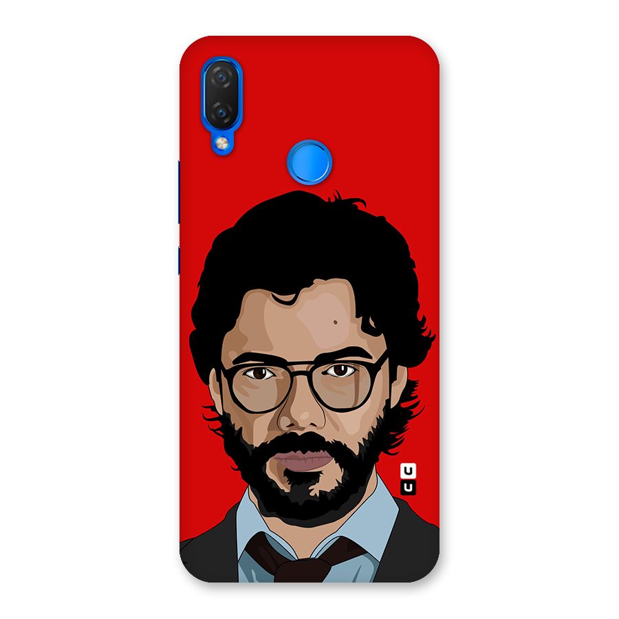 The Professor Illustration Art Back Case for Huawei P Smart+
