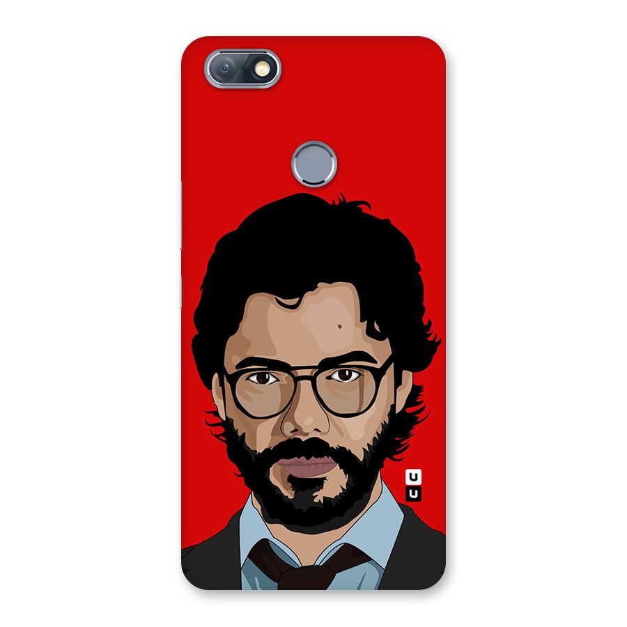 The Professor Illustration Art Back Case for Infinix Note 5