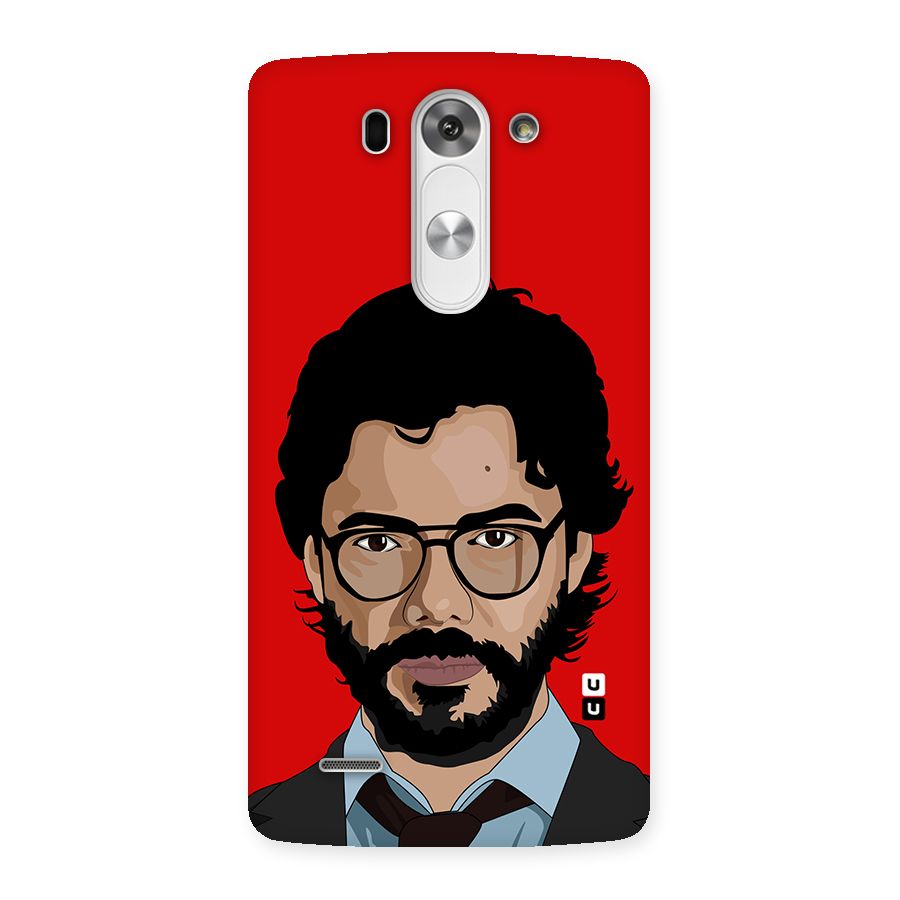 The Professor Illustration Art Back Case for LG G3 Mini