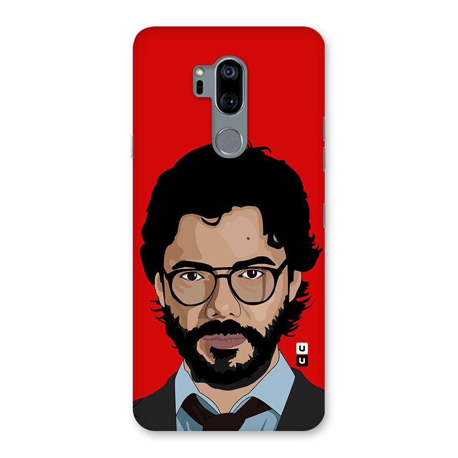 The Professor Illustration Art Back Case for LG G7