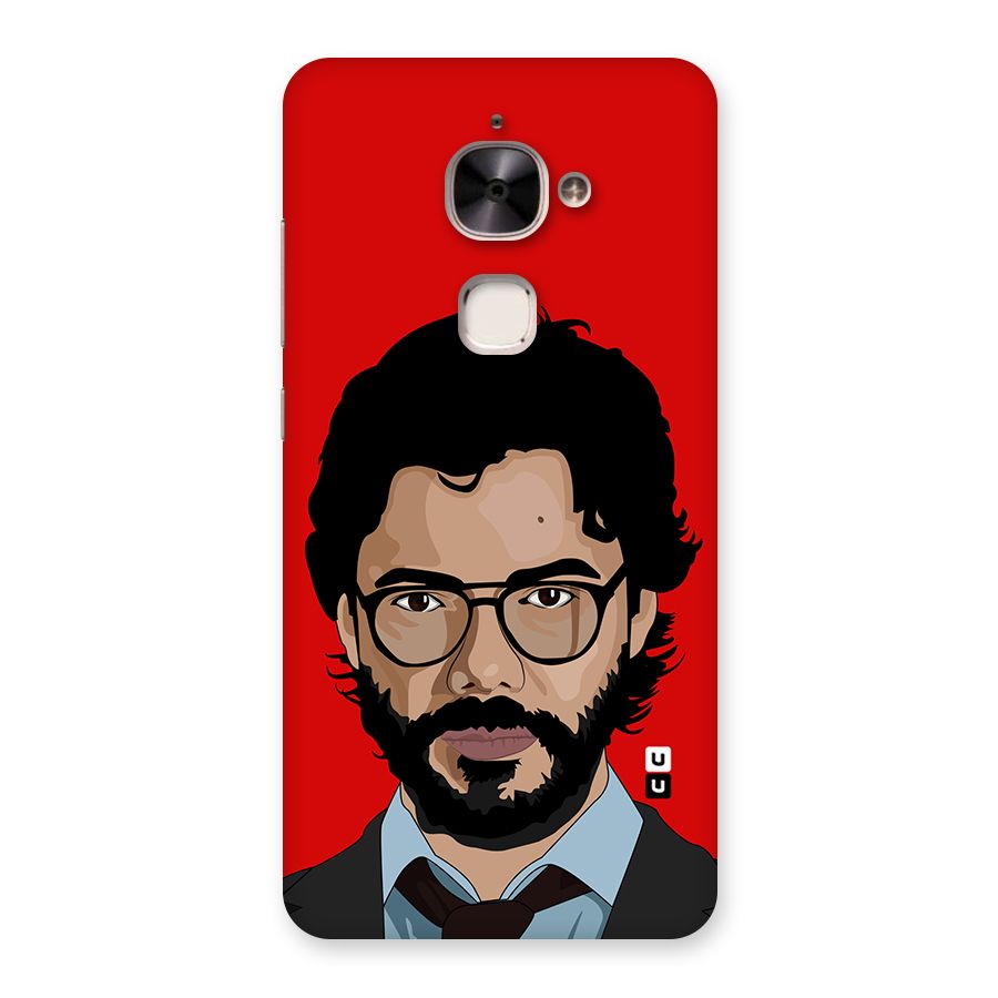 The Professor Illustration Art Back Case for Le 2