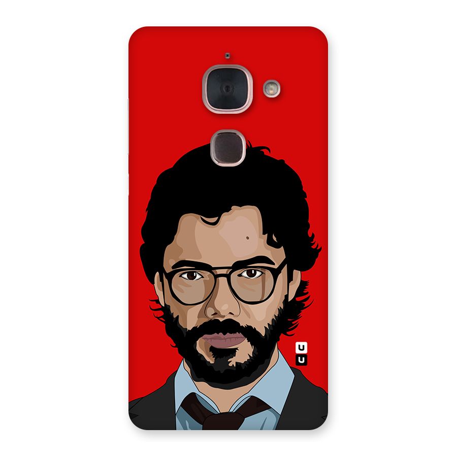 The Professor Illustration Art Back Case for Le Max 2