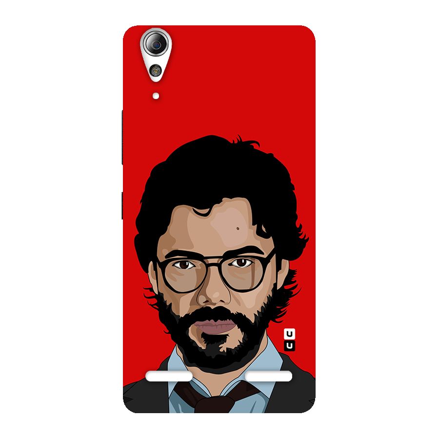 The Professor Illustration Art Back Case for Lenovo A6000 Plus