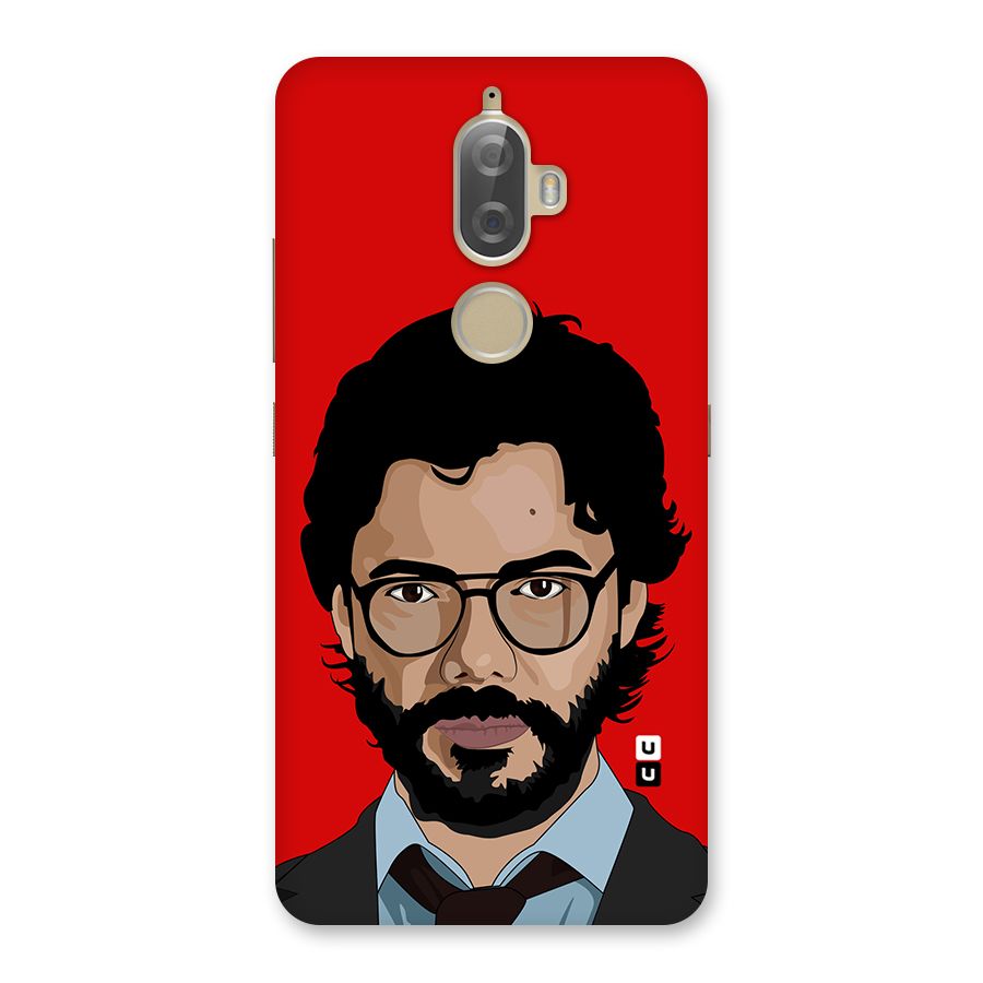 The Professor Illustration Art Back Case for Lenovo K8 Plus