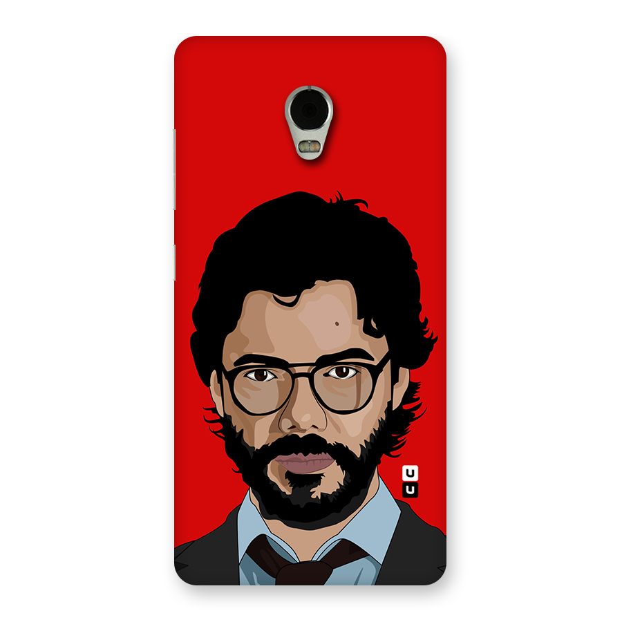 The Professor Illustration Art Back Case for Lenovo Vibe P1
