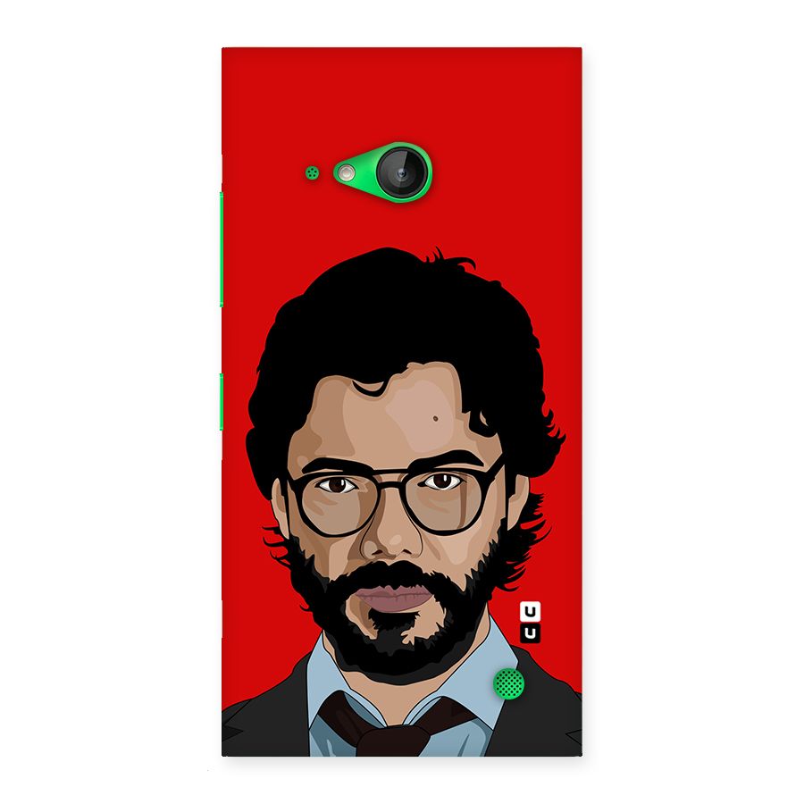 The Professor Illustration Art Back Case for Lumia 730