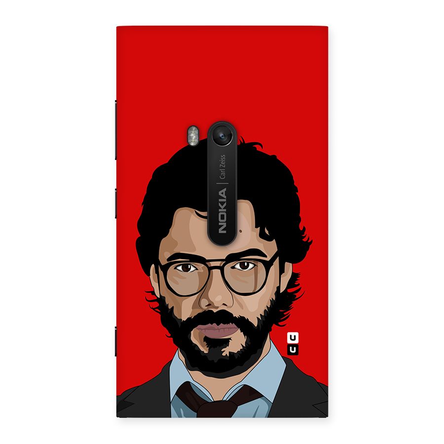 The Professor Illustration Art Back Case for Lumia 920
