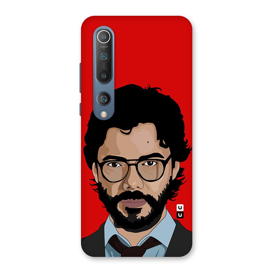 The Professor Illustration Art Back Case for Mi 10