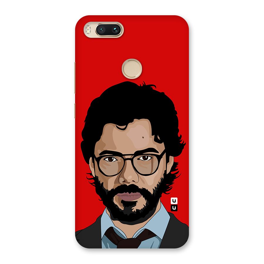 The Professor Illustration Art Back Case for Mi A1