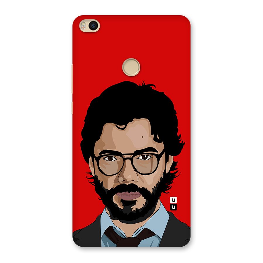 The Professor Illustration Art Back Case for Mi Max 2