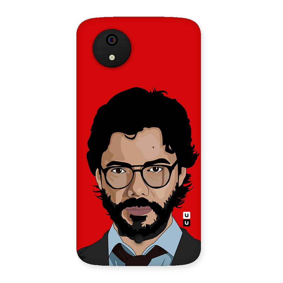 The Professor Illustration Art Back Case for Micromax Canvas A1