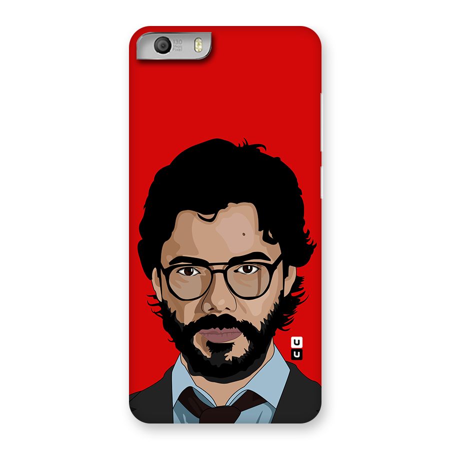 The Professor Illustration Art Back Case for Micromax Canvas Knight 2