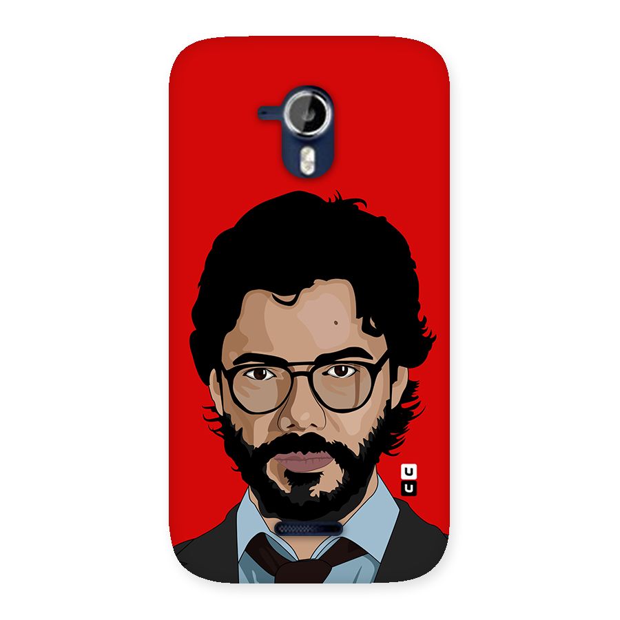The Professor Illustration Art Back Case for Micromax Canvas Magnus A117