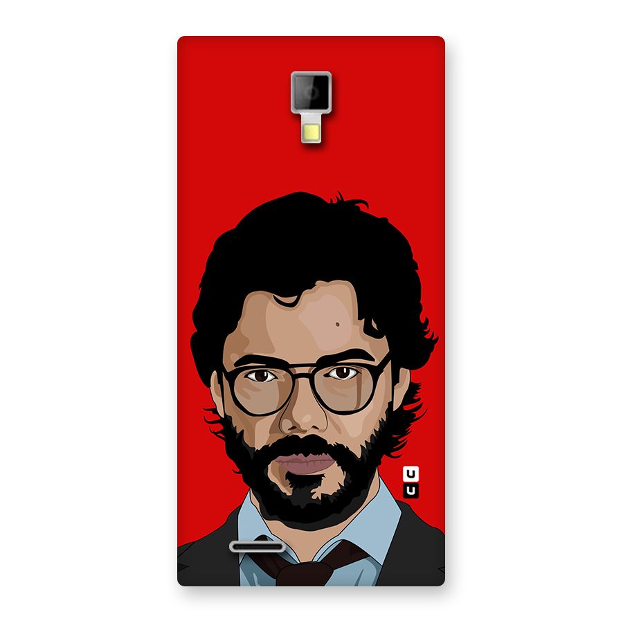 The Professor Illustration Art Back Case for Micromax Canvas Xpress A99