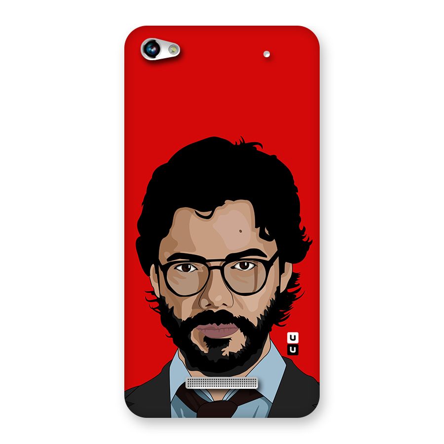 The Professor Illustration Art Back Case for Micromax Hue 2