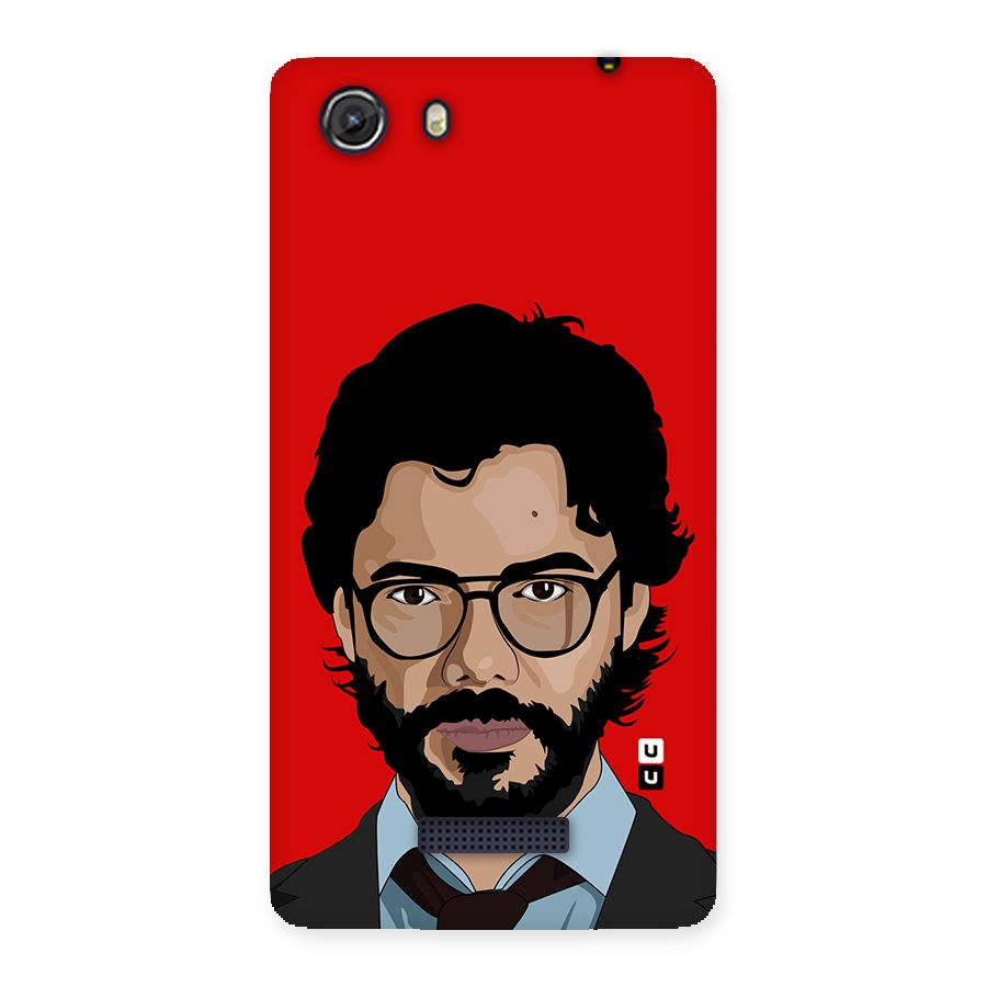 The Professor Illustration Art Back Case for Micromax Unite 3