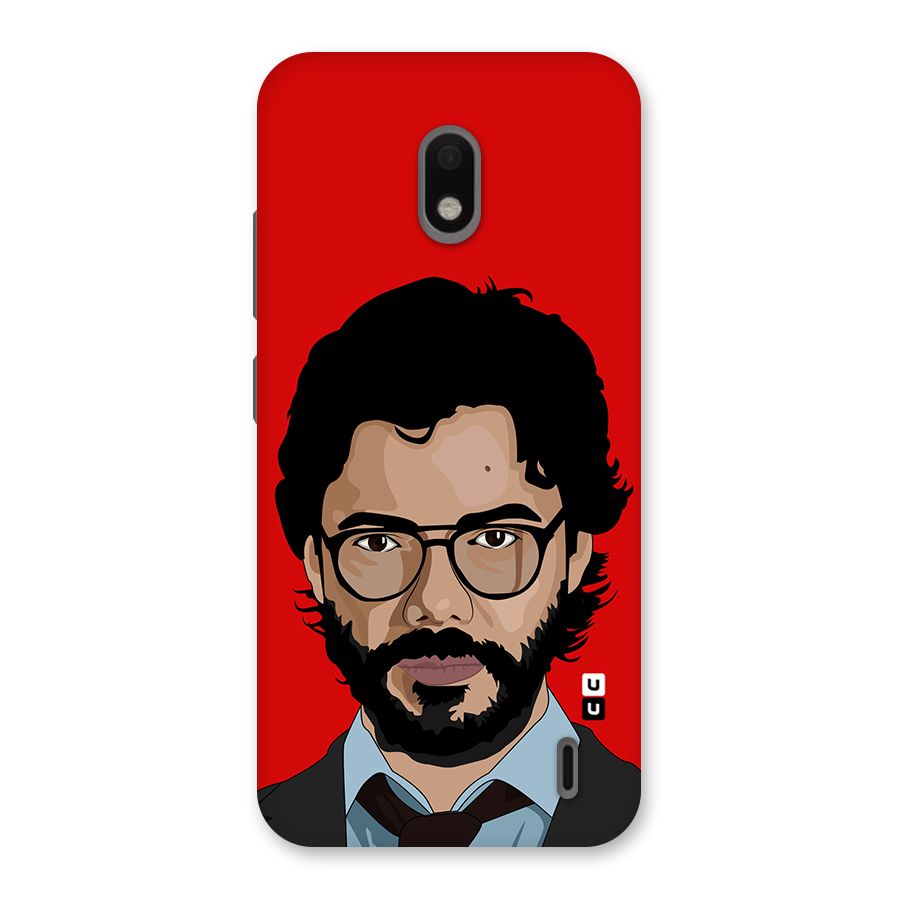 The Professor Illustration Art Back Case for Nokia 2.2