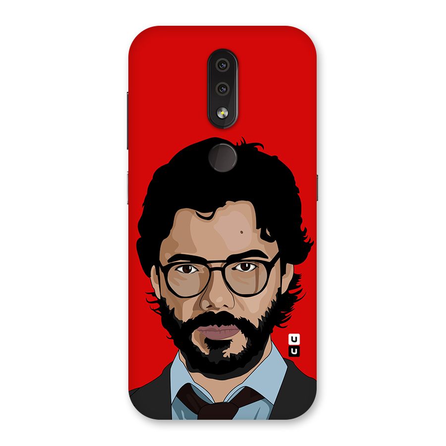The Professor Illustration Art Back Case for Nokia 4.2