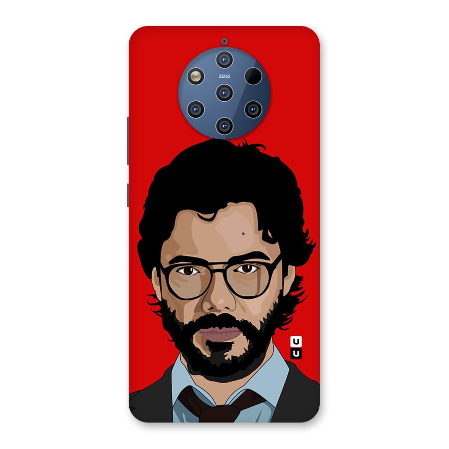 The Professor Illustration Art Back Case for Nokia 9 PureView