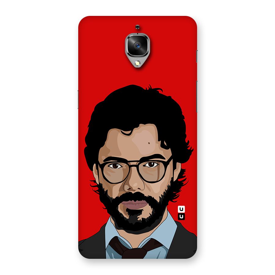 The Professor Illustration Art Back Case for OnePlus 3