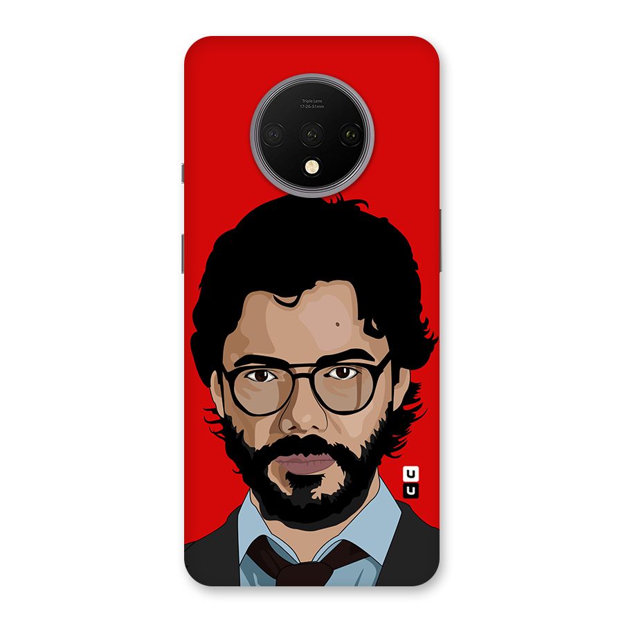 The Professor Illustration Art Back Case for OnePlus 7T